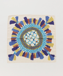 NATURAL BEAUTY BASIC | タッセルバイカラースカーフ(ストール/ショール)