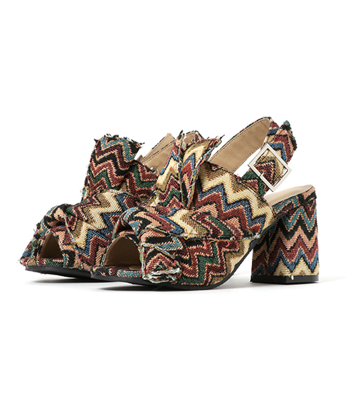 WEGO(ウィゴー)の「DISPARK/ノットデザインサンダル(サンダル・レディース・その他1/レッド/キャメル/グリーン・LARGE/MEDIUM)」の18枚目の写真