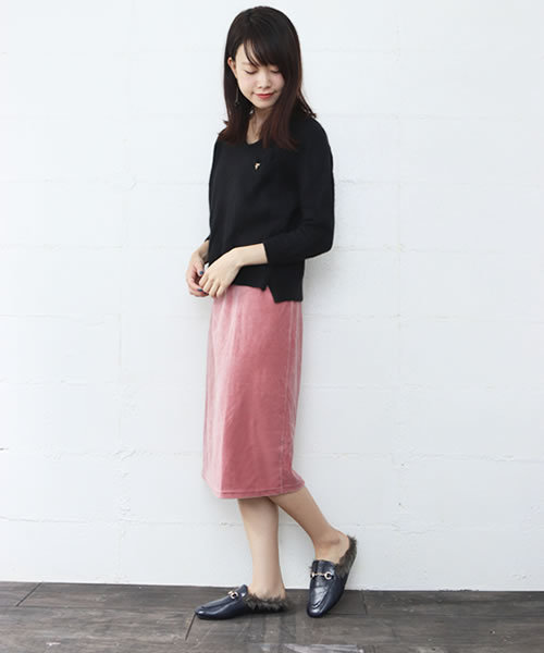 SESTO(セスト)の「ビット付きローファースリッパサンダル/エコファーサンダル/ミュールサンダル(サンダル・レディース・ブラック系その他/ネイビー/ボルドー/レッド系その他/ブラック・M/LL/3L/L/S)」の18枚目の写真