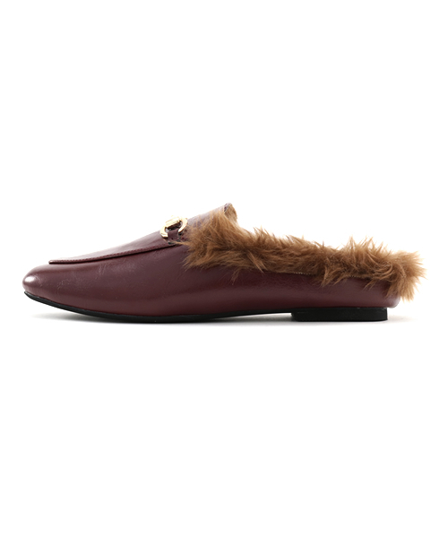 SESTO(セスト)の「ビット付きローファースリッパサンダル/エコファーサンダル/ミュールサンダル(サンダル・レディース・ブラック系その他/ネイビー/ボルドー/レッド系その他/ブラック・M/LL/3L/L/S)」の11枚目の写真