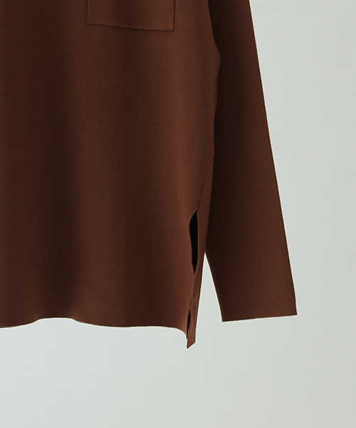 wjk black(ダブルジェイケイブラック)の「【wjk black】≪STUDIOUS限定≫ビッグシルエットミラノリブニットプルオーバー(ニット/セーター・メンズ・オフホワイト/キャメル/ブラック・3/1/2)」の12枚目の写真