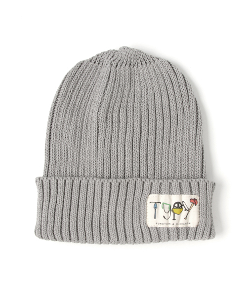 CIAOPANIC TYPY(チャオパニックティピー)の「ニットキャップ(ニットキャップ/ビーニー・キッズ・グリーン/ネイビー/グレー/ホワイト系その他/ブラウン系その他/ホワイト/ブルー/ダークグレー/キャメル/ブラック/ピンク/レッド/その他14/ダークグリーン/パープル/マスタード・FREE)」の4枚目の写真