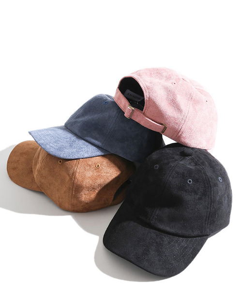 WEGO（ウィゴー）の「WEGO/フェイクスエードローキャップ（キャップ・レディース・ブラック/ネイビー/ブラウン/グレー/ピンク・FREE）」の18枚目の写真