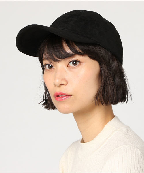 WEGO（ウィゴー）の「WEGO/フェイクスエードローキャップ（キャップ・レディース・ブラック/ネイビー/ブラウン/グレー/ピンク・FREE）」の19枚目の写真