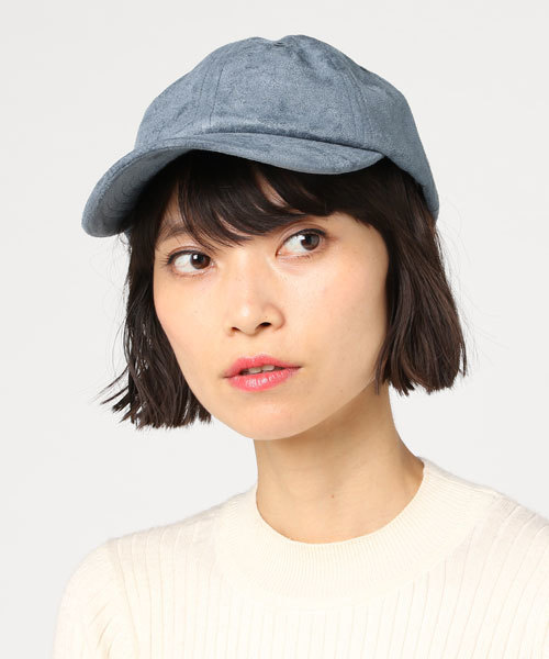 WEGO（ウィゴー）の「WEGO/フェイクスエードローキャップ（キャップ・レディース・ブラック/ネイビー/ブラウン/グレー/ピンク・FREE）」の21枚目の写真