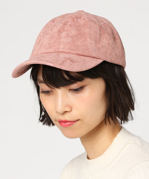 WEGO（ウィゴー）の「WEGO/フェイクスエードローキャップ（キャップ・レディース・ブラック/ネイビー/ブラウン/グレー/ピンク・FREE）」の22枚目の写真