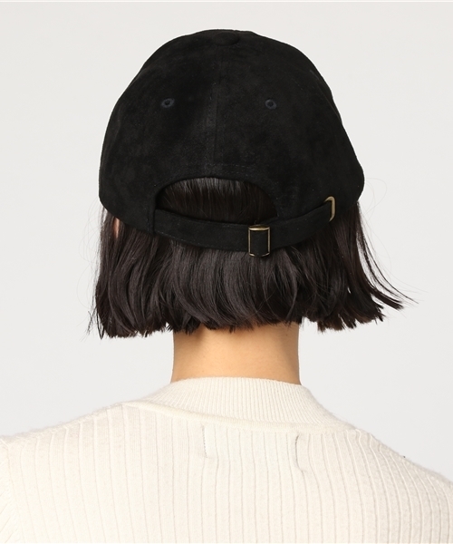 WEGO（ウィゴー）の「WEGO/フェイクスエードローキャップ（キャップ・レディース・ブラック/ネイビー/ブラウン/グレー/ピンク・FREE）」の9枚目の写真