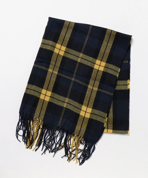 AMERICAN HOLIC（アメリカンホリック）の「Easeblue ストール（ストール/ショール・レディース・ライトグレー/ブラック/ネイビー/レッド/イエロー/グリーン/グリーン系その他/ライトピンク・FREE）」の6枚目の写真