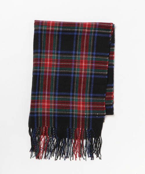 AMERICAN HOLIC（アメリカンホリック）の「Easeblue ストール（ストール/ショール・レディース・ライトグレー/ブラック/ネイビー/レッド/イエロー/グリーン/グリーン系その他/ライトピンク・FREE）」の2枚目の写真