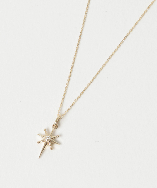 miroir（ミロワ）の「K10ｽﾀｰｸﾛｽﾈｯｸﾚｽ（ネックレス）」 - WEAR