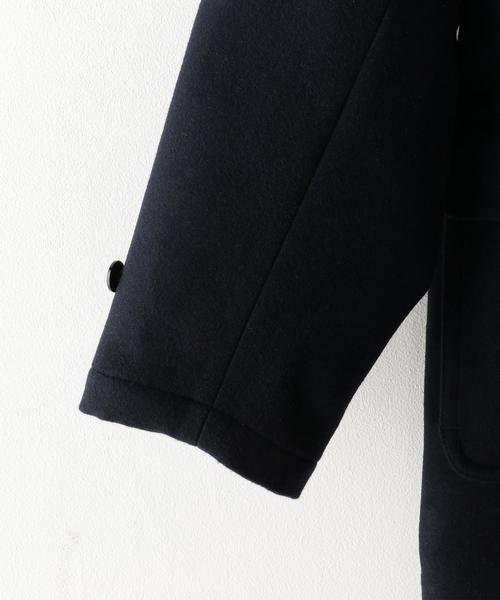 STILL BY HAND（スティルバイハンド）の「＜STILL BY HAND＞ MELTON HOOD COAT/ｺｰﾄ（ダッフルコート・メンズ・ネイビー/オリーブ・46/48）」の5枚目の写真