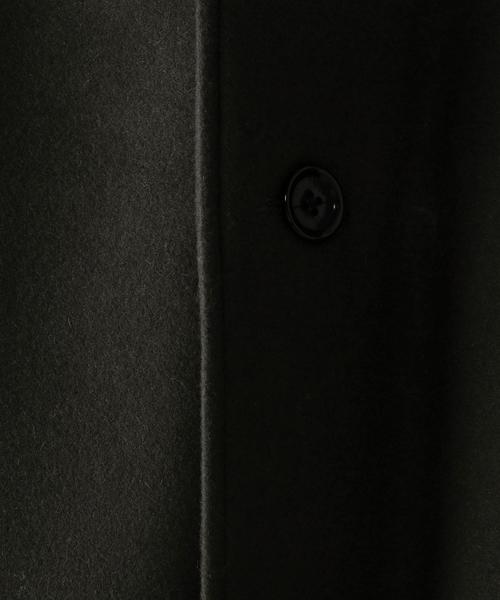 STILL BY HAND（スティルバイハンド）の「＜STILL BY HAND＞ MELTON HOOD COAT/ｺｰﾄ（ダッフルコート・メンズ・ネイビー/オリーブ・46/48）」の16枚目の写真