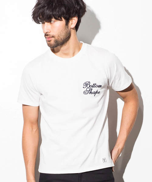 AZ by junhashimoto(エーゼイ バイ ジュンハシモト)の「AZ by junhashimoto(エーゼイ バイ ジュンハシモト)バックプリントメッセージTシャツ(Tシャツ/カットソー・メンズ・ネイビー/ブラック/オフホワイト・MEDIUM/SMALL/LARGE/X-LARGE)」の2枚目の写真