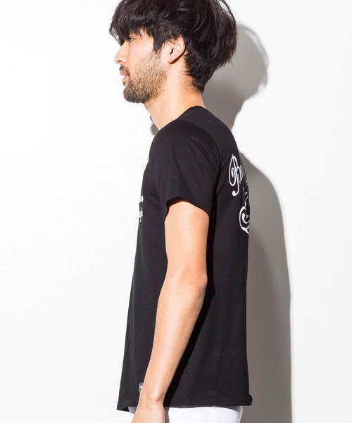 AZ by junhashimoto(エーゼイ バイ ジュンハシモト)の「AZ by junhashimoto(エーゼイ バイ ジュンハシモト)バックプリントメッセージTシャツ(Tシャツ/カットソー・メンズ・ネイビー/ブラック/オフホワイト・MEDIUM/SMALL/LARGE/X-LARGE)」の17枚目の写真