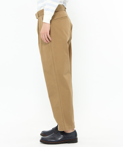 LAKOLE（ラコレ）の「【撥水】チノワイドパンツ / LAKOLE（チノパンツ・メンズ・ベージュ/ネイビー・LARGE/MEDIUM/SMALL）」の3枚目の写真