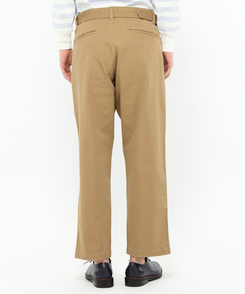 LAKOLE（ラコレ）の「【撥水】チノワイドパンツ / LAKOLE（チノパンツ・メンズ・ベージュ/ネイビー・LARGE/MEDIUM/SMALL）」の7枚目の写真