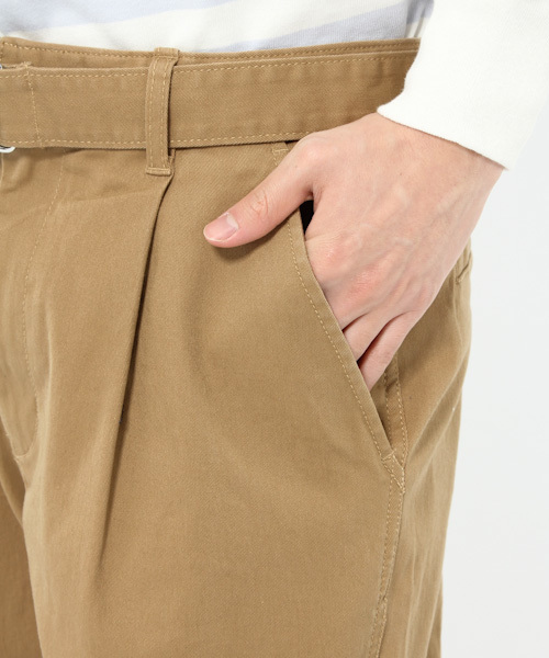 LAKOLE（ラコレ）の「【撥水】チノワイドパンツ / LAKOLE（チノパンツ・メンズ・ベージュ/ネイビー・LARGE/MEDIUM/SMALL）」の10枚目の写真