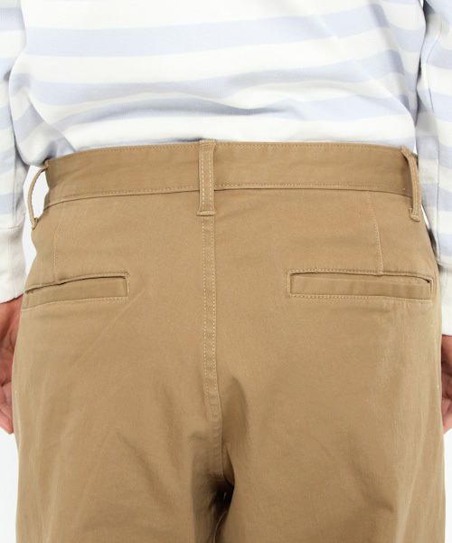 LAKOLE（ラコレ）の「【撥水】チノワイドパンツ / LAKOLE（チノパンツ・メンズ・ベージュ/ネイビー・LARGE/MEDIUM/SMALL）」の15枚目の写真