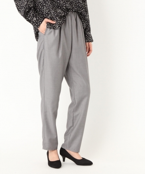 niko and...(ニコアンド)の「オリジナルTRイージーテーパードパンツ(その他パンツ・レディース・グレー/ブラック/カーキ/ネイビー・4/3)」の3枚目の写真