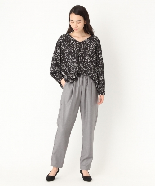 niko and...(ニコアンド)の「オリジナルTRイージーテーパードパンツ(その他パンツ・レディース・グレー/ブラック/カーキ/ネイビー・4/3)」の11枚目の写真