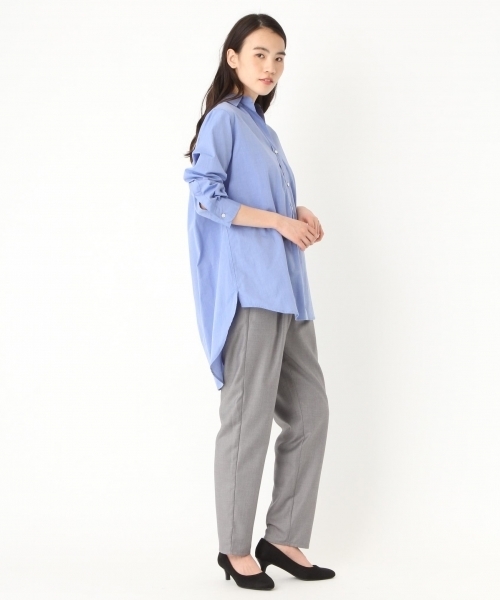 niko and...(ニコアンド)の「オリジナルTRイージーテーパードパンツ(その他パンツ・レディース・グレー/ブラック/カーキ/ネイビー・4/3)」の5枚目の写真