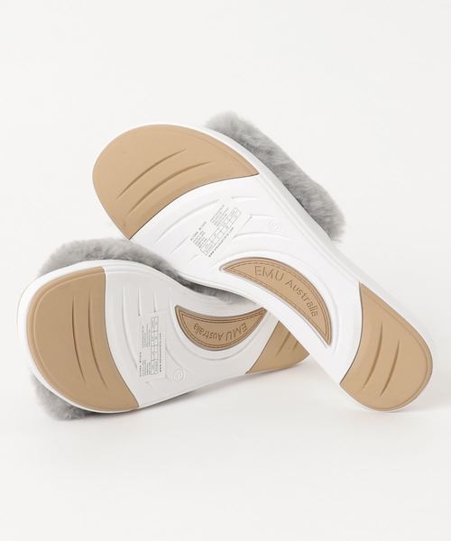 EMU Australia（エミューオーストラリア）の「【EMU / エミュ】Altona アルトナ（サンダル・レディース・ライトグレー/ベージュ/レッド/ブラック・5/8/6/7）」の6枚目の写真