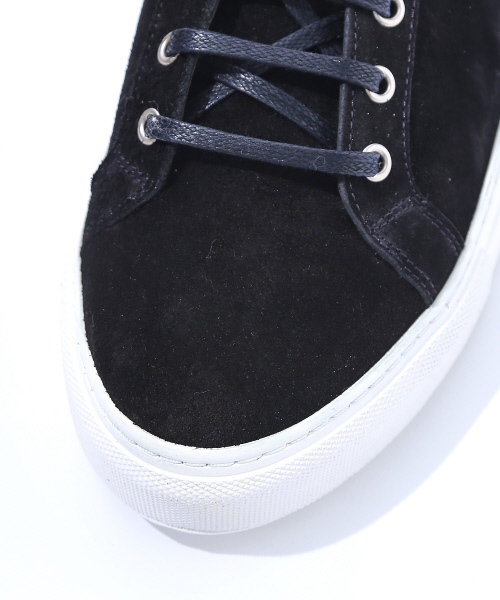 ABAHOUSE（アバハウス）の「カラースウェードスニーカー（スニーカー・メンズ・ブラック/イエロー/ピンク/ホワイト・39/40/41）」の12枚目の写真