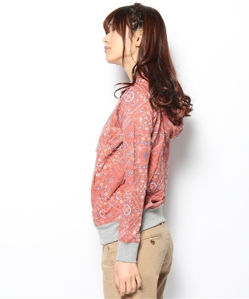 チチカカ（チチカカ）の「バンダナパーカー（パーカー・レディース・レッド/ブルー/イエロー・MEDIUM/LARGE）」の5枚目の写真