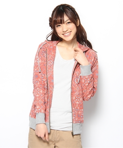 チチカカ（チチカカ）の「バンダナパーカー（パーカー・レディース・レッド/ブルー/イエロー・MEDIUM/LARGE）」の7枚目の写真