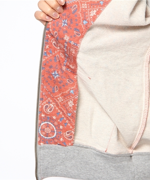 チチカカ（チチカカ）の「バンダナパーカー（パーカー・レディース・レッド/ブルー/イエロー・MEDIUM/LARGE）」の11枚目の写真