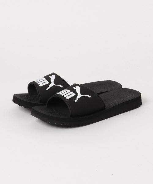 PUMA(プーマ)の「WEGO/PUMA ピュアキャット(サンダル・レディース・ブラック・MEDIUM/LARGE)」の1枚目の写真