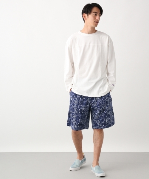 RAGEBLUE（レイジブルー）の「柄ショーツ/798661（その他パンツ・メンズ・ブラック/ネイビー・LARGE/MEDIUM）」の3枚目の写真