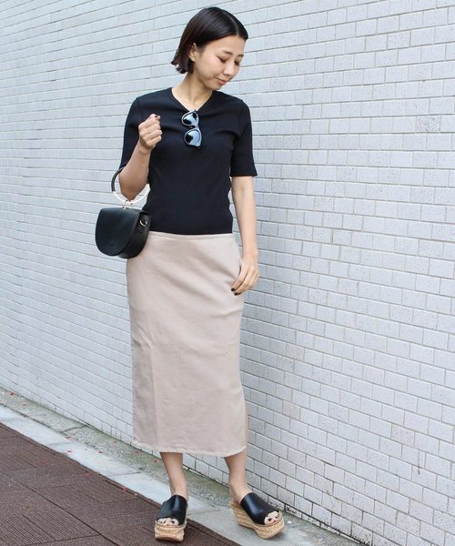 AP STUDIO C/P Rib Tシャツ  Deuxieme Classe Deuxieme Classe（ドゥーズィエムクラス）の「◇AP STUDIO C/P Rib T