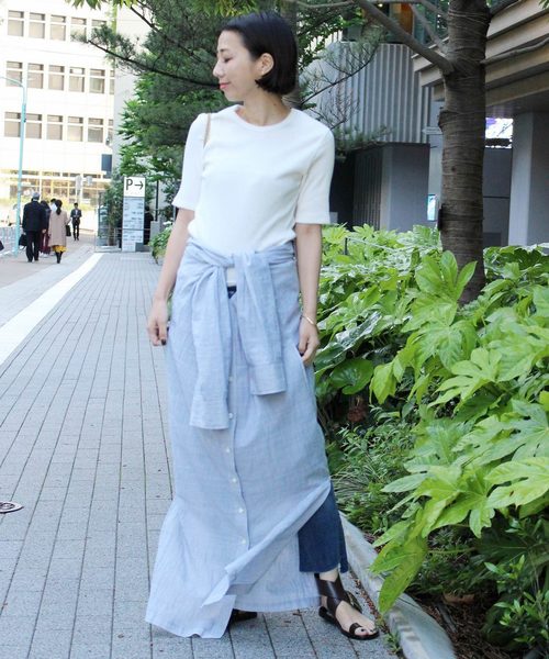 DEUXIEME CLASSE - AP STUDIO C/P Rib Tシャツ Deuxieme Classe（ドゥーズィエムクラス）の「◇AP STUDIO C/P