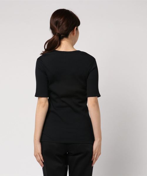 セール】◇AP STUDIO C/P Rib Tシャツ（Tシャツ/カットソー