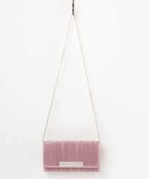 STYLEBLOCK | ゴールドチェーン付サテンパーティークラッチバッグ(クラッチバッグ)