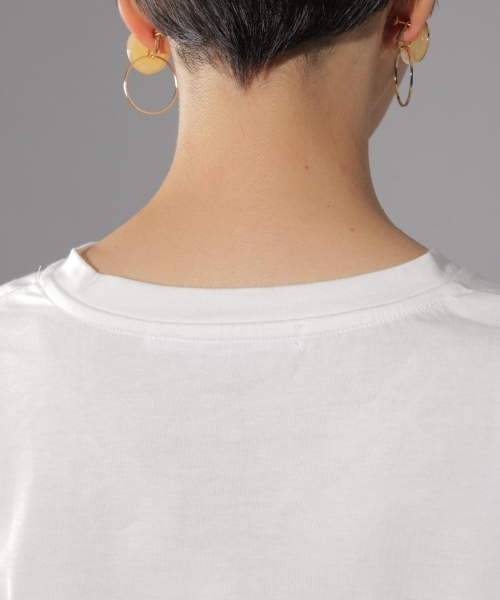 PAGEBOY(ページボーイ)の「VネックユルTシャツ(Tシャツ/カットソー・レディース・ブラック/オフホワイト/スモークグレー/ホワイト系その他・FREE)」の17枚目の写真