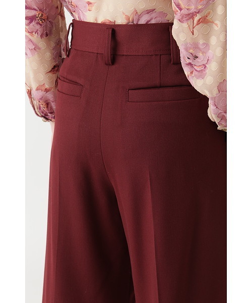 JILL STUART（ジルスチュアート）の「◆カティア クロップドパンツ（その他パンツ・レディース・ベージュ/ボルドー・2/4）」の5枚目の写真