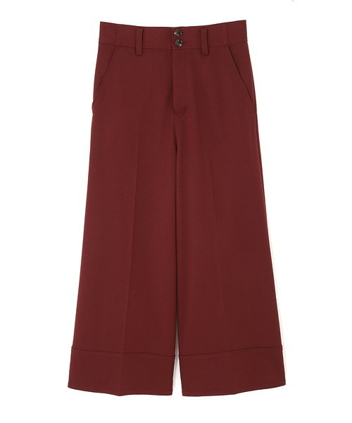 JILL STUART（ジルスチュアート）の「◆カティア クロップドパンツ（その他パンツ・レディース・ベージュ/ボルドー・2/4）」の6枚目の写真