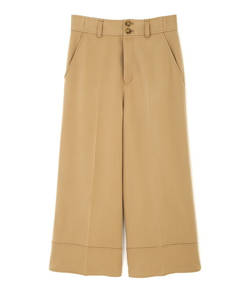 JILL STUART（ジルスチュアート）の「◆カティア クロップドパンツ（その他パンツ・レディース・ベージュ/ボルドー・2/4）」の13枚目の写真