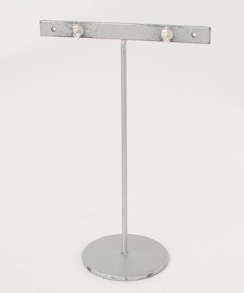 TONE SELECT GOODS(トーンセレクトグッズ)の「【925 SILVER ACC】ワイヤーボールピアス4mmSV925(OG)(ピアス(両耳用)・レディース・シルバー・FREE)」の2枚目の写真