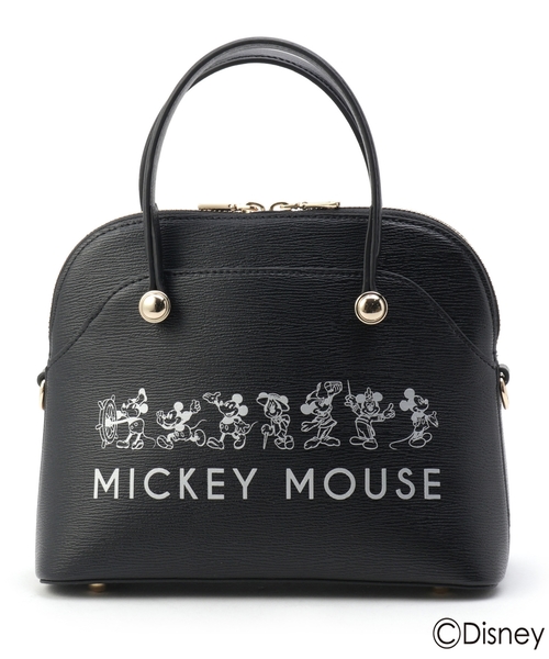 セール ミッキーマウス フェイクレザーミニブガッティバッグ ショルダーバッグ Opaque Clip オペークドットクリップ のファッション通販 Zozotown