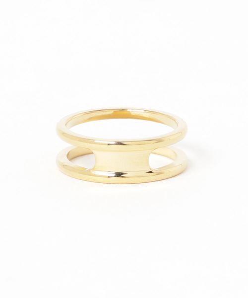 おしゃれスタ（オシャレスタ）の「【OSHARESTA★TOKYO】デザインリングコレクション　華奢デザインリング（リング・レディース・ゴールド/ピンクゴールド・5号/7号/6号/9号/8号）」の3枚目の写真