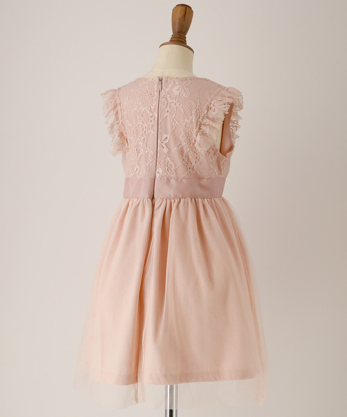 Catherine Cottage(キャサリンコテージ)の「アンティークカラーレースドレス(ドレス・キッズ・ネイビー/ピンク/ベージュ/レッド/サックスブルー/ライラック・140/130/120/110/150)」の7枚目の写真