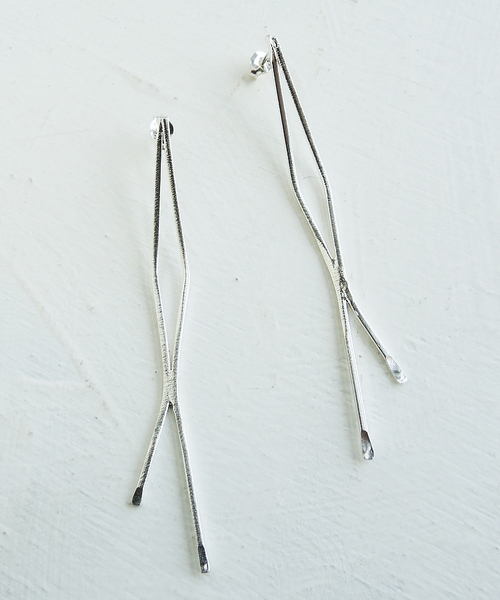 TONE SELECT GOODS(トーンセレクトグッズ)の「【925 SILVER ACC】BranchesピアスSV925(OG)(ピアス(両耳用)・レディース・シルバー/ゴールド・FREE)」の1枚目の写真