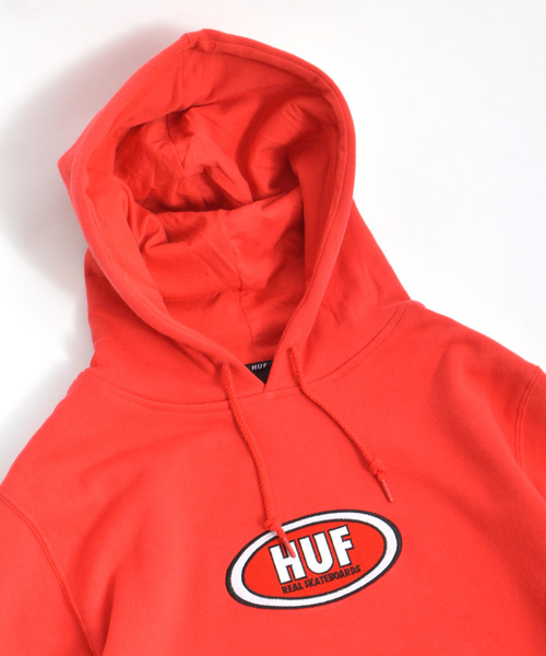 HUF(ハフ)の「HUF/ハフ REAL HUF P/O HOODIE(パーカー・メンズ・レッド/ブラック・M/L/XL)」の13枚目の写真