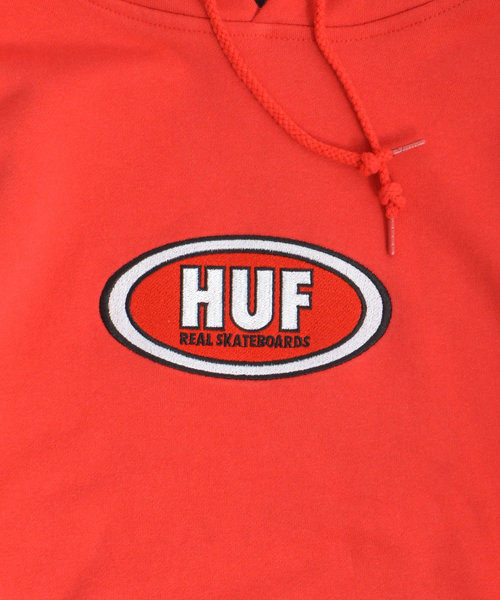 HUF(ハフ)の「HUF/ハフ REAL HUF P/O HOODIE(パーカー・メンズ・レッド/ブラック・M/L/XL)」の12枚目の写真