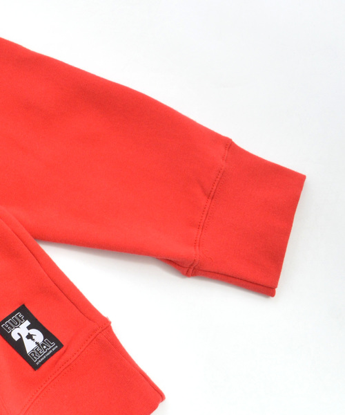 HUF(ハフ)の「HUF/ハフ REAL HUF P/O HOODIE(パーカー・メンズ・レッド/ブラック・M/L/XL)」の8枚目の写真