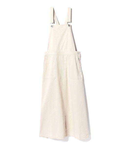 B:MING by BEAMS（ビーミングバイビームス）の「B:MING by BEAMS / ベイカー ジャンパースカート 19SS（ワンピース・レディース・ブラック/オリーブ/サンドベージュ・SMALL/MEDIUM）」の13枚目の写真