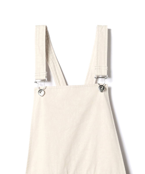 B:MING by BEAMS（ビーミングバイビームス）の「B:MING by BEAMS / ベイカー ジャンパースカート 19SS（ワンピース・レディース・ブラック/オリーブ/サンドベージュ・SMALL/MEDIUM）」の12枚目の写真